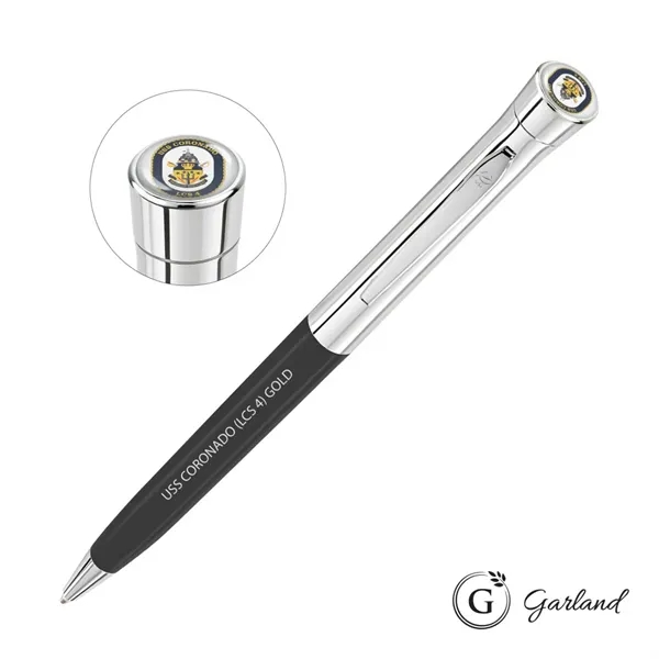 Garland® Founders Custom Ballpoint Pen - Chrome Accent... from ASI 84592 St Regis Group