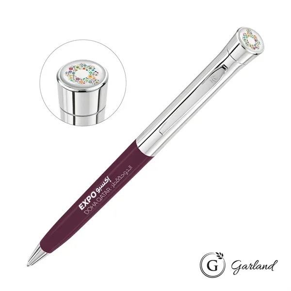 Garland® Founders Custom Ballpoint Pen - Chrome Accent... from ASI 84592 St Regis Group