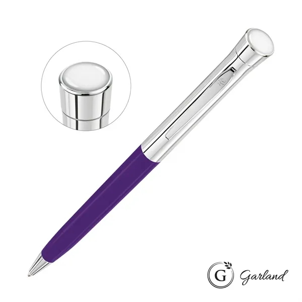 Garland® Founders Custom Ballpoint Pen - Chrome Accent... from ASI 84592 St Regis Group