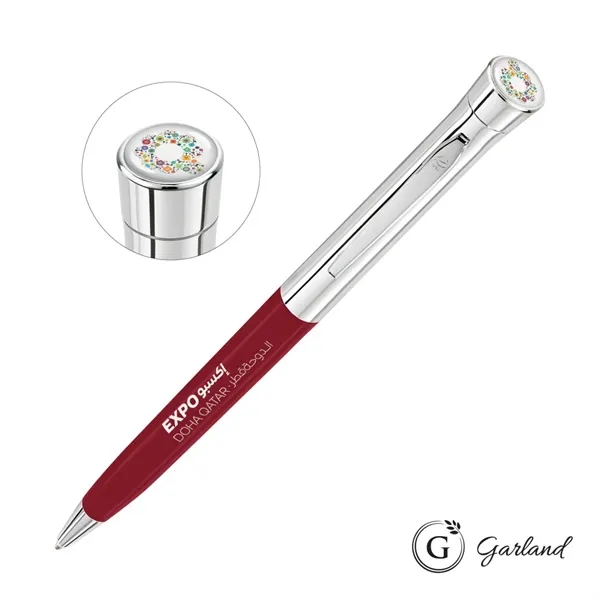 Garland® Founders Custom Ballpoint Pen - Chrome Accent... from ASI 84592 St Regis Group