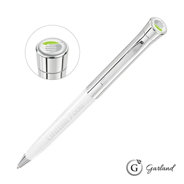 Garland® Founders Custom Ballpoint Pen - Chrome Accent... from ASI 84592 St Regis Group