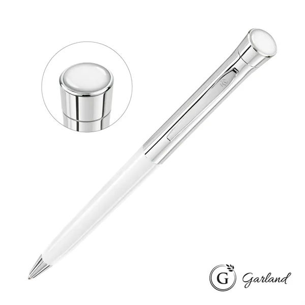 Garland® Founders Custom Ballpoint Pen - Chrome Accent... from ASI 84592 St Regis Group