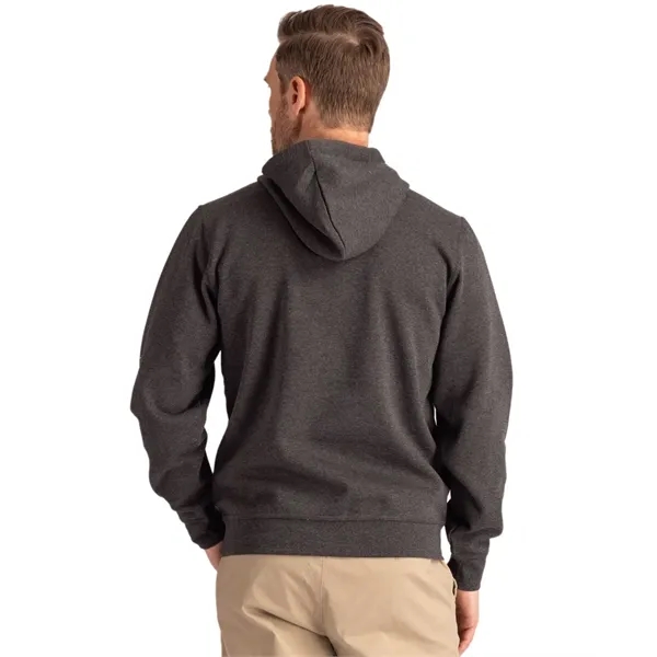 Unisex sweatshirt with a hood, anti-pill finish, drawstring, metal grommets, and... from ASI 47965 Cutter & Buck