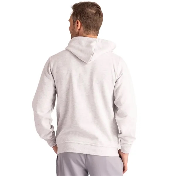 Unisex sweatshirt with a hood, anti-pill finish, drawstring, metal grommets, and... from ASI 47965 Cutter & Buck