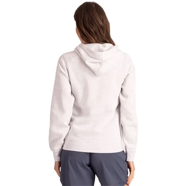 Unisex sweatshirt with a hood, anti-pill finish, drawstring, metal grommets, and... from ASI 47965 Cutter & Buck