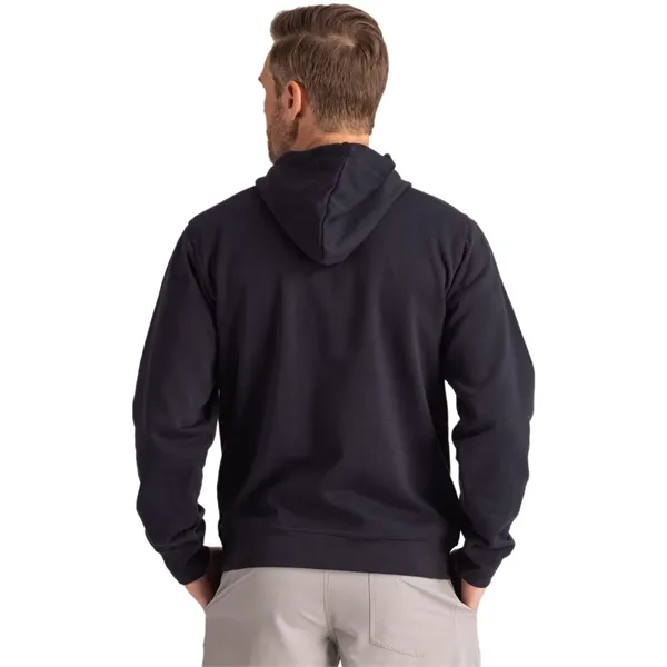 Unisex sweatshirt with a hood, anti-pill finish, drawstring, metal grommets, and... from ASI 47965 Cutter & Buck