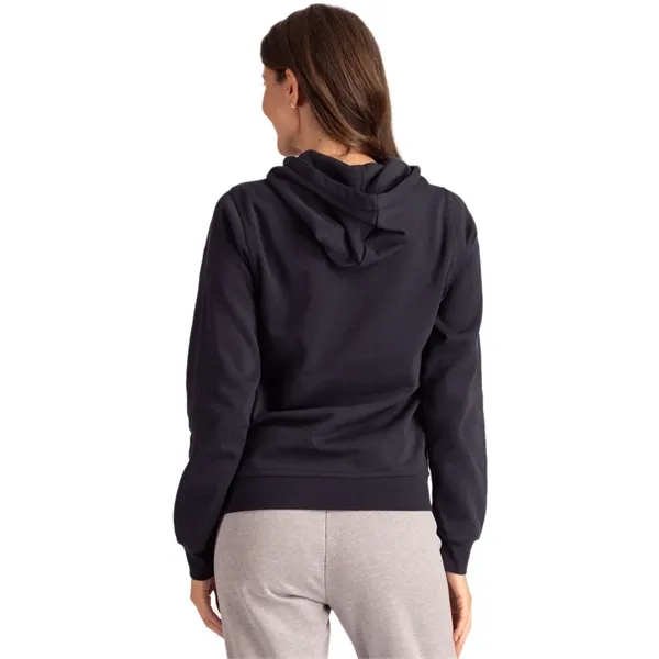 Unisex sweatshirt with a hood, anti-pill finish, drawstring, metal grommets, and... from ASI 47965 Cutter & Buck