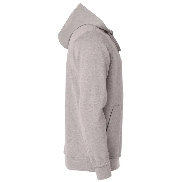 Unisex sweatshirt with a hood, anti-pill finish, drawstring, metal grommets, and... from ASI 47965 Cutter & Buck