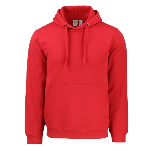 Unisex sweatshirt with a hood, anti-pill finish, drawstring, metal grommets, and... from ASI 47965 Cutter & Buck