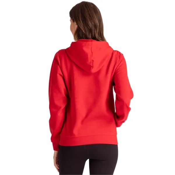 Unisex sweatshirt with a hood, anti-pill finish, drawstring, metal grommets, and... from ASI 47965 Cutter & Buck