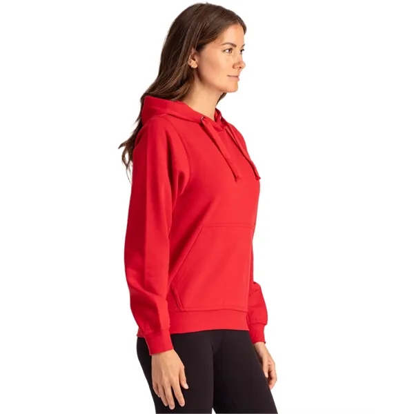 Unisex sweatshirt with a hood, anti-pill finish, drawstring, metal grommets, and... from ASI 47965 Cutter & Buck