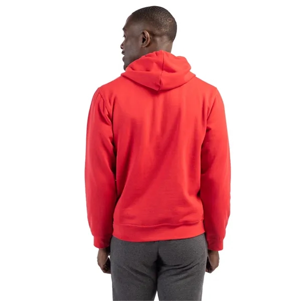 Unisex sweatshirt with a hood, anti-pill finish, drawstring, metal grommets, and... from ASI 47965 Cutter & Buck