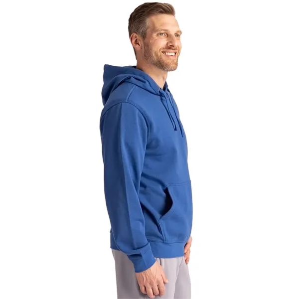 Unisex sweatshirt with a hood, anti-pill finish, drawstring, metal grommets, and... from ASI 47965 Cutter & Buck