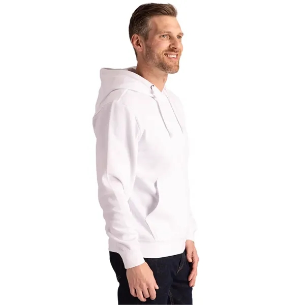 Unisex sweatshirt with a hood, anti-pill finish, drawstring, metal grommets, and... from ASI 47965 Cutter & Buck