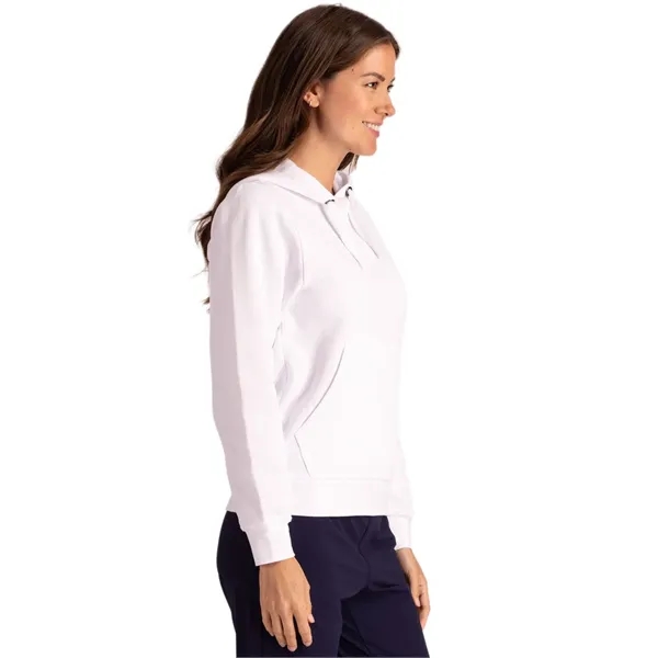 Unisex sweatshirt with a hood, anti-pill finish, drawstring, metal grommets, and... from ASI 47965 Cutter & Buck