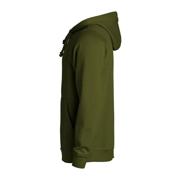 Unisex sweatshirt with a hood, anti-pill finish, drawstring, metal grommets, and... from ASI 47965 Cutter & Buck