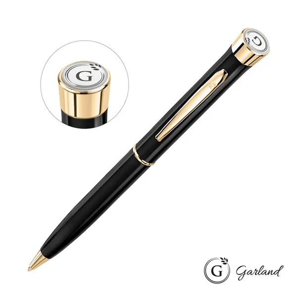 Garland® Color Collection Twist Ballpoint Pen - Gold Accent... from ASI 84592 St Regis Group