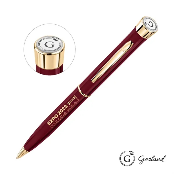 Garland® Color Collection Twist Ballpoint Pen - Gold Accent... from ASI 84592 St Regis Group