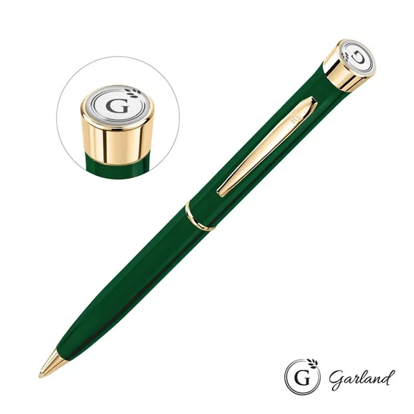 Garland® Color Collection Twist Ballpoint Pen - Gold Accent... from ASI 84592 St Regis Group