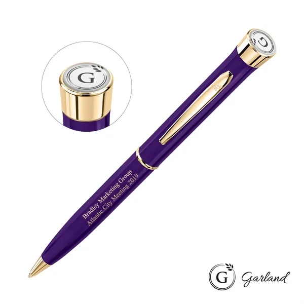 Garland® Color Collection Twist Ballpoint Pen - Gold Accent... from ASI 84592 St Regis Group