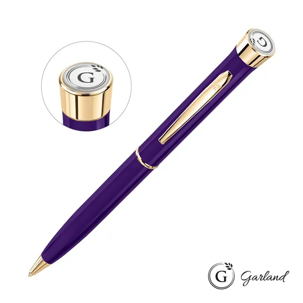 Garland® Color Collection Twist Ballpoint Pen - Gold Accent... from ASI 84592 St Regis Group