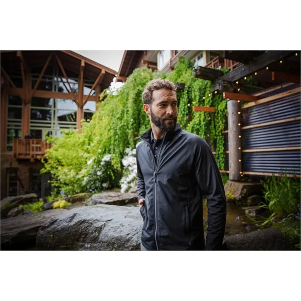 Men's jacket with a full-zip, wind resistance, zipper, pockets, and locker... from ASI 47965 Cutter & Buck