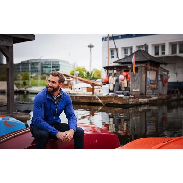 Men's jacket with a full-zip, wind resistance, zipper, pockets, and locker... from ASI 47965 Cutter & Buck