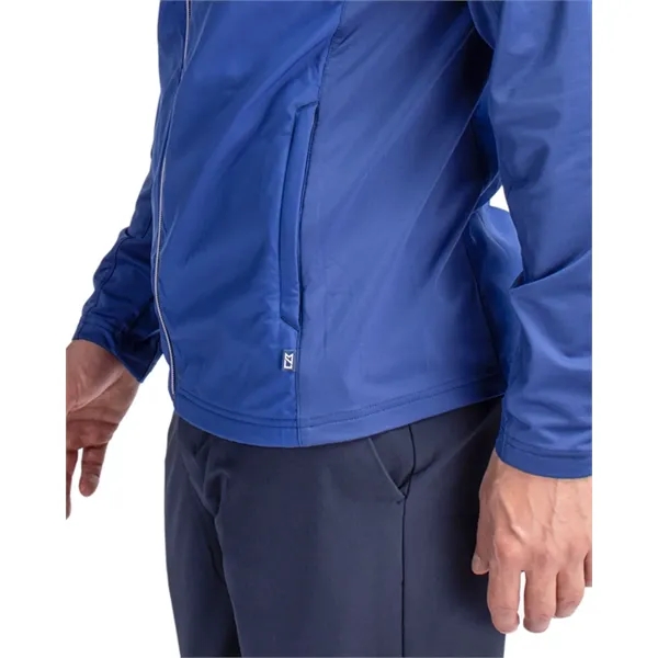 Men's jacket with a full-zip, wind resistance, zipper, pockets, and locker... from ASI 47965 Cutter & Buck