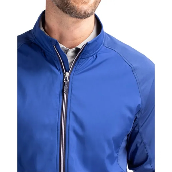 Men's jacket with a full-zip, wind resistance, zipper, pockets, and locker... from ASI 47965 Cutter & Buck