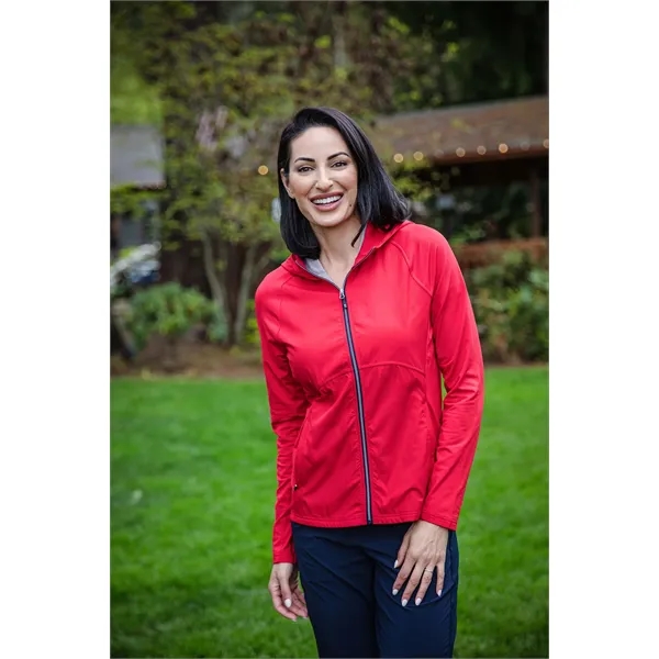 Women's jacket with a full-zip, wind resistance, front and back panels,... from ASI 47965 Cutter & Buck