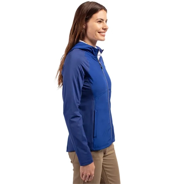 Women's jacket with a full-zip, wind resistance, front and back panels,... from ASI 47965 Cutter & Buck