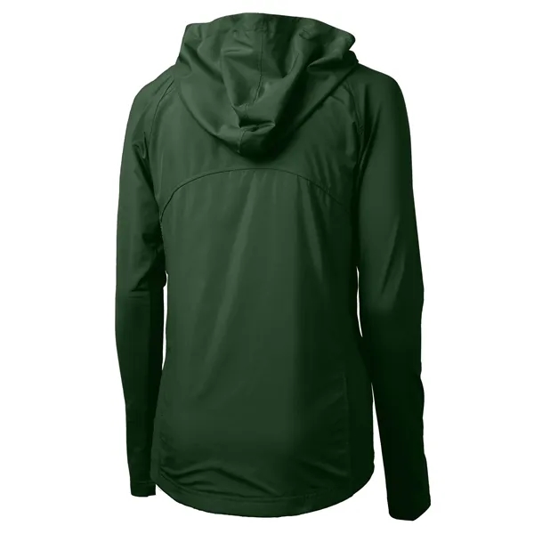 Women's jacket with a full-zip, wind resistance, front and back panels,... from ASI 47965 Cutter & Buck