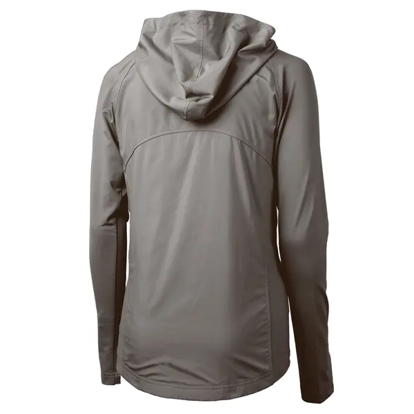 Women's jacket with a full-zip, wind resistance, front and back panels,... from ASI 47965 Cutter & Buck
