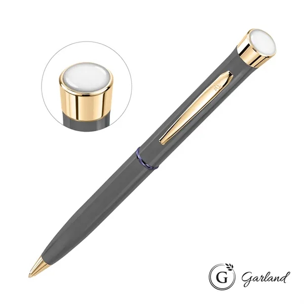 Garland® Recycled Custom Ballpoint Twist Pen - Gold Accent... from ASI 84592 St Regis Group