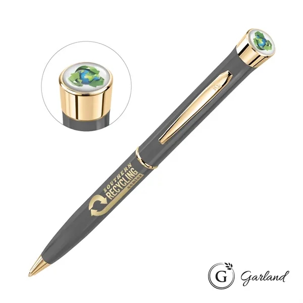 Garland® Recycled Custom Ballpoint Twist Pen - Gold Accent... from ASI 84592 St Regis Group