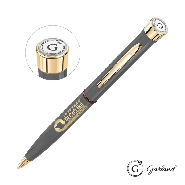 Garland® Recycled Ballpoint Twist Pen - Gold Accent... from ASI 84592 St Regis Group