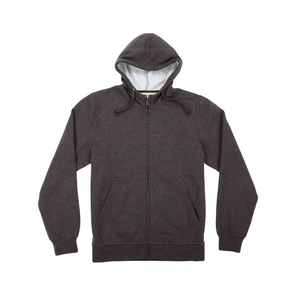 Unisex sweatshirt with a hood, full-zip, anti-pill finish, drawstring, metal grommets,... from ASI 47965 Cutter & Buck