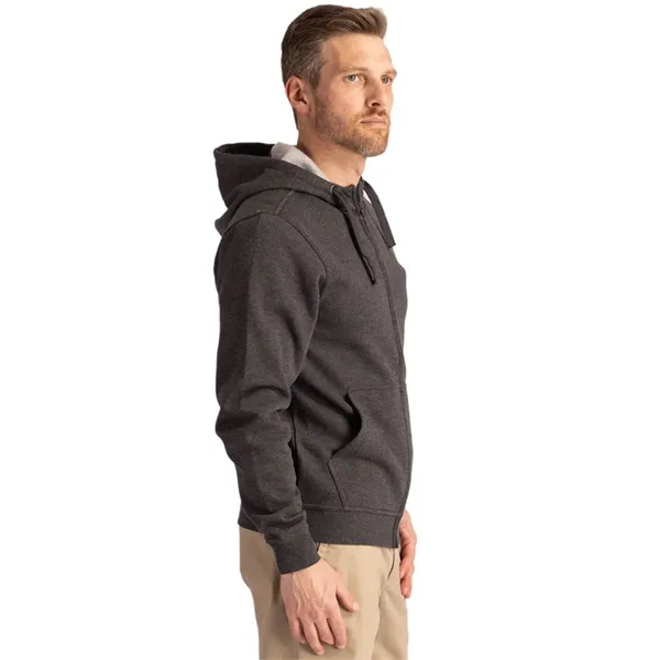 Unisex sweatshirt with a hood, full-zip, anti-pill finish, drawstring, metal grommets,... from ASI 47965 Cutter & Buck