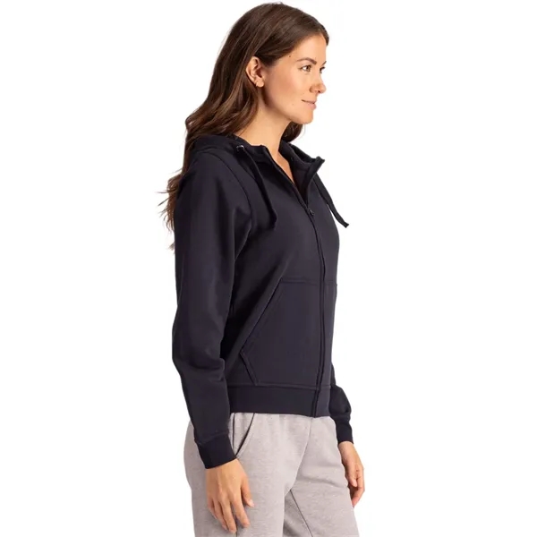 Unisex sweatshirt with a hood, full-zip, anti-pill finish, drawstring, metal grommets,... from ASI 47965 Cutter & Buck