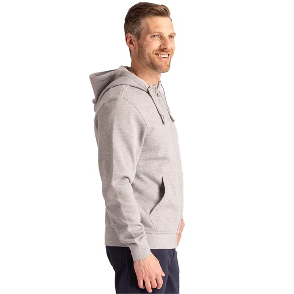 Unisex sweatshirt with a hood, full-zip, anti-pill finish, drawstring, metal grommets,... from ASI 47965 Cutter & Buck