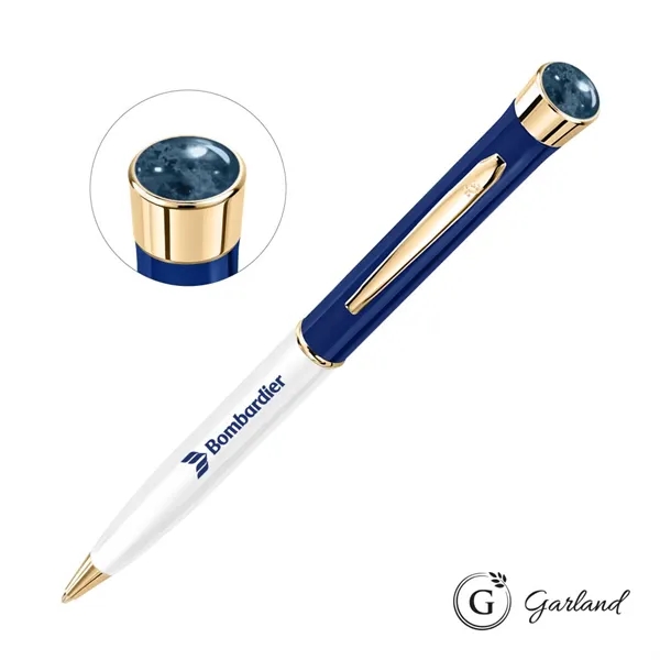 Garland® Patriot Aura Ballpoint Twist Pen - Gold Accent... from ASI 84592 St Regis Group