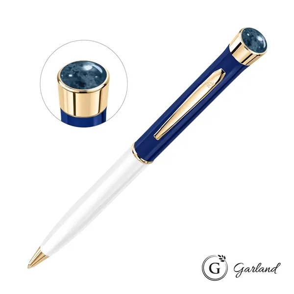 Garland® Patriot Aura Ballpoint Twist Pen - Gold Accent... from ASI 84592 St Regis Group