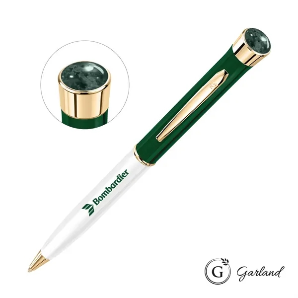 Garland® Patriot Aura Ballpoint Twist Pen - Gold Accent... from ASI 84592 St Regis Group
