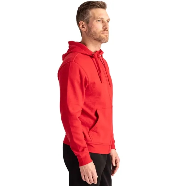 Unisex sweatshirt with a hood, full-zip, anti-pill finish, drawstring, metal grommets,... from ASI 47965 Cutter & Buck