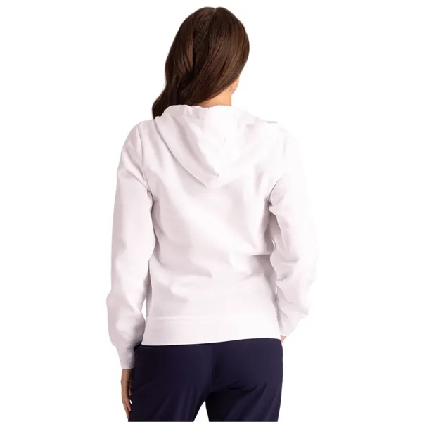 Unisex sweatshirt with a hood, full-zip, anti-pill finish, drawstring, metal grommets,... from ASI 47965 Cutter & Buck