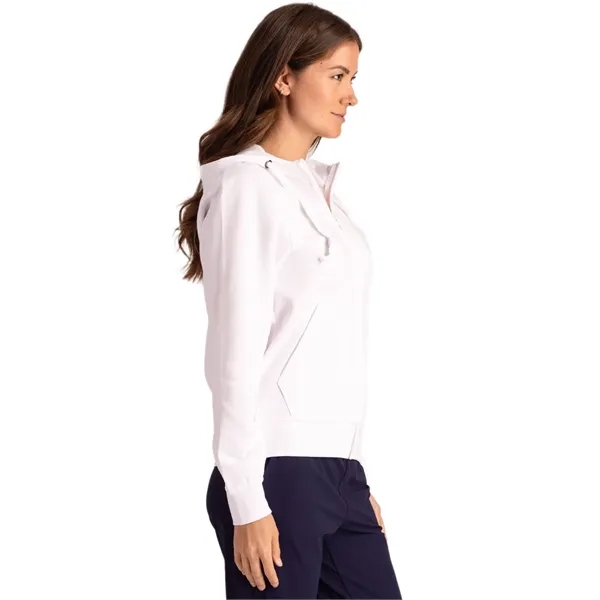 Unisex sweatshirt with a hood, full-zip, anti-pill finish, drawstring, metal grommets,... from ASI 47965 Cutter & Buck