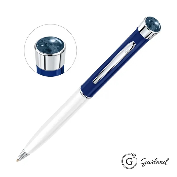 Garland® Patriot Aura Ballpoint Twist Pen - Chrome Accent... from ASI 84592 St Regis Group