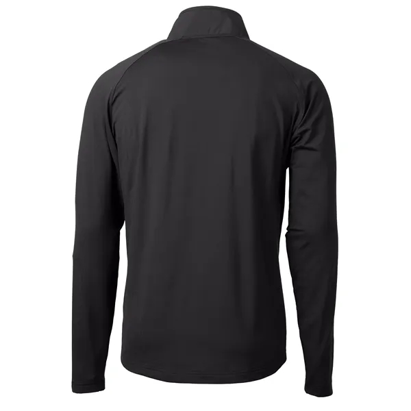 Men's jacket with a quarter-zip, wind resistance, moisture-wicking performance, and UPF... from ASI 47965 Cutter & Buck