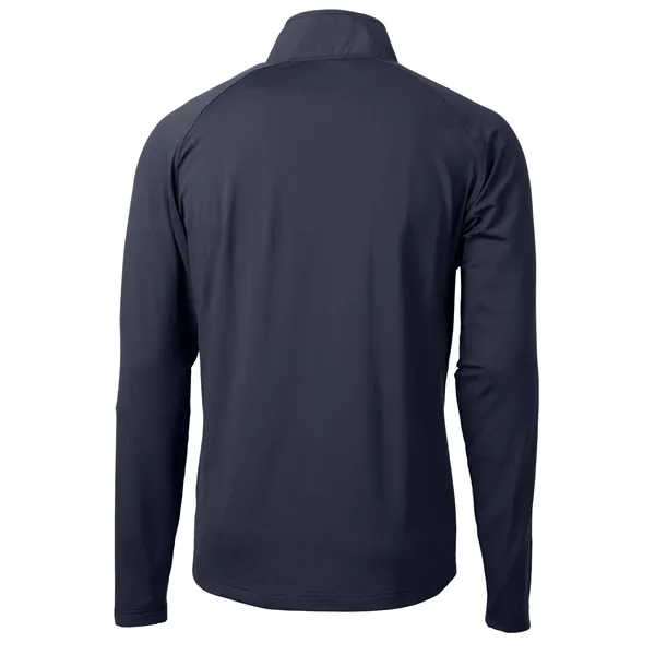 Men's jacket with a quarter-zip, wind resistance, moisture-wicking performance, and UPF... from ASI 47965 Cutter & Buck