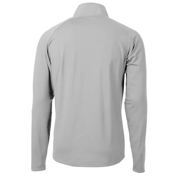 Men's jacket with a quarter-zip, wind resistance, moisture-wicking performance, and UPF... from ASI 47965 Cutter & Buck